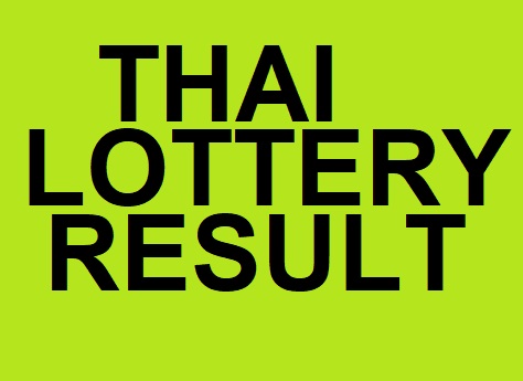 Thai lottery result